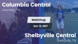 Matchup: Columbia Central vs. Shelbyville Central  2017