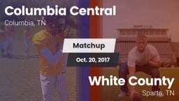 Matchup: Columbia Central vs. White County  2017