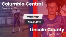 Matchup: Columbia Central vs. Lincoln County  2018