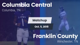 Matchup: Columbia Central vs. Franklin County  2018