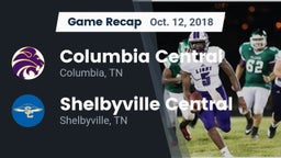 Recap: Columbia Central  vs. Shelbyville Central  2018
