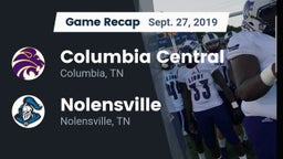 Recap: Columbia Central  vs. Nolensville  2019