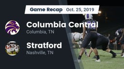 Recap: Columbia Central  vs. Stratford  2019
