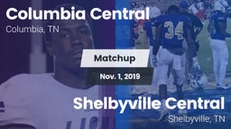 Matchup: Columbia Central vs. Shelbyville Central  2019