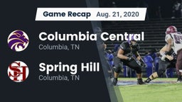 Recap: Columbia Central  vs. Spring Hill  2020