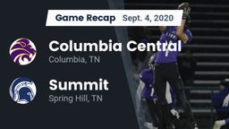 Recap: Columbia Central  vs. Summit  2020