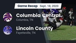 Recap: Columbia Central  vs. Lincoln County  2020