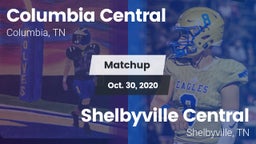 Matchup: Columbia Central vs. Shelbyville Central  2020