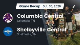 Recap: Columbia Central  vs. Shelbyville Central  2020