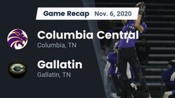 Recap: Columbia Central  vs. Gallatin  2020