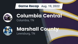 Recap: Columbia Central  vs. Marshall County  2022