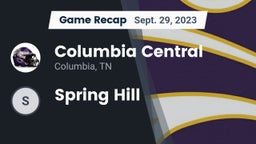 Recap: Columbia Central  vs. Spring Hill   2023