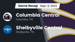 Recap: Columbia Central  vs. Shelbyville Central  2023