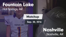 Matchup: Fountain Lake vs. Nashville  2016
