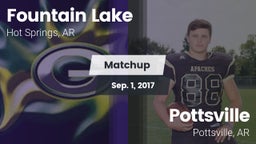 Matchup: Fountain Lake vs. Pottsville  2017