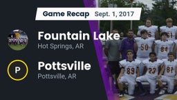 Recap: Fountain Lake  vs. Pottsville  2017