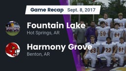 Recap: Fountain Lake  vs. Harmony Grove  2017