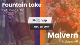 Matchup: Fountain Lake vs. Malvern  2017