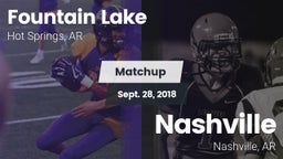 Matchup: Fountain Lake vs. Nashville  2018