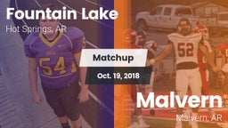 Matchup: Fountain Lake vs. Malvern  2018