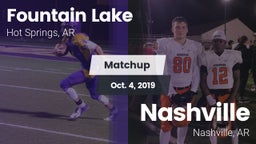 Matchup: Fountain Lake vs. Nashville  2019