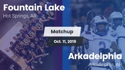 Matchup: Fountain Lake vs. Arkadelphia  2019
