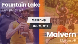 Matchup: Fountain Lake vs. Malvern  2019