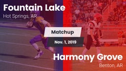 Matchup: Fountain Lake vs. Harmony Grove  2019