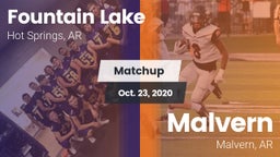 Matchup: Fountain Lake vs. Malvern  2020
