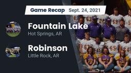 Recap: Fountain Lake  vs. Robinson  2021