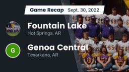 Recap: Fountain Lake  vs. Genoa Central  2022