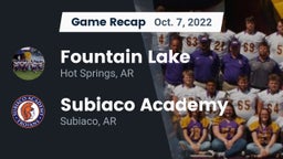 Recap: Fountain Lake  vs. Subiaco Academy 2022