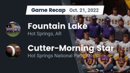 Recap: Fountain Lake  vs. Cutter-Morning Star  2022