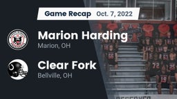 Recap: Marion Harding  vs. Clear Fork  2022