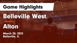 Belleville West  vs Alton  Game Highlights - March 28, 2023