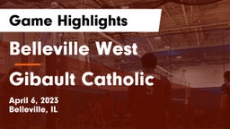 Belleville West  vs Gibault Catholic  Game Highlights - April 6, 2023