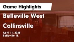 Belleville West  vs Collinsville  Game Highlights - April 11, 2023