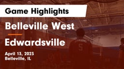 Belleville West  vs Edwardsville  Game Highlights - April 13, 2023