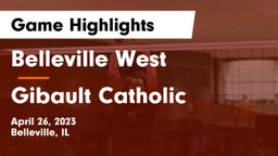 Belleville West  vs Gibault Catholic  Game Highlights - April 26, 2023