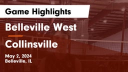 Belleville West  vs Collinsville  Game Highlights - May 2, 2024