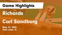 Richards  vs Carl Sandburg  Game Highlights - May 13, 2023