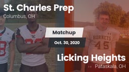 Matchup: St. Charles Prep vs. Licking Heights  2020