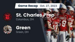 Recap: St. Charles Prep vs. Green  2023