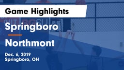 Springboro  vs Northmont  Game Highlights - Dec. 6, 2019