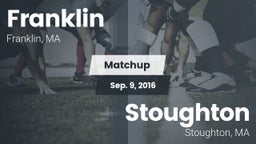 Matchup: Franklin vs. Stoughton  2016
