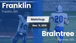 Matchup: Franklin vs. Braintree  2016