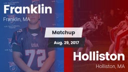 Matchup: Franklin vs. Holliston  2017
