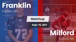 Matchup: Franklin vs. Milford  2017