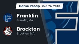 Recap: Franklin  vs. Brockton  2018