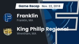Recap: Franklin  vs. King Philip Regional  2018
